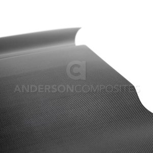 Chevrolet Camaro Hood - Anderson Composites - OE Style, Non Vented - Carbon Fiber - `16-`18